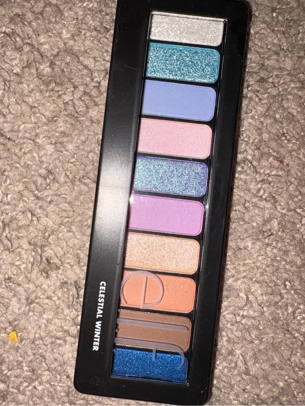 ELF Celestial Winter Eyeshadow Palette — Blue, Pink, Purple & Peach Tones